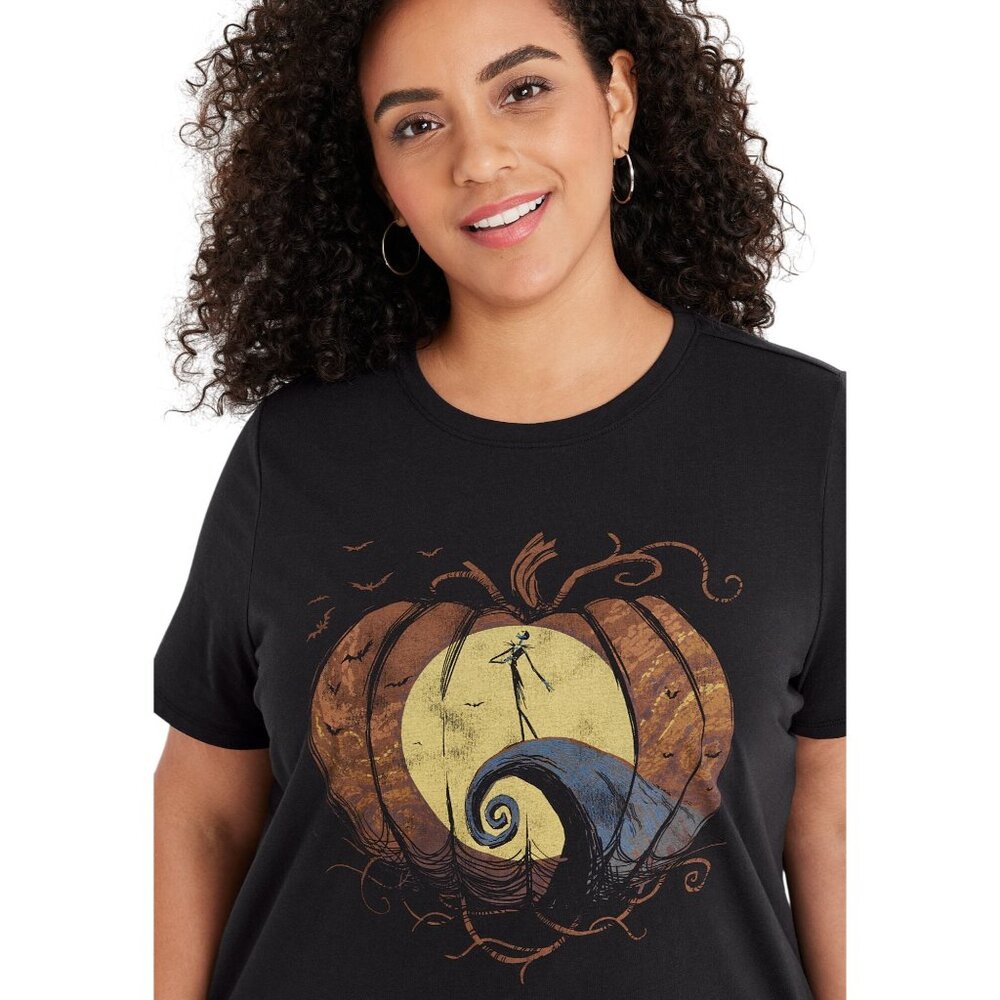 Maurices Tee Size Medium Jack Skellington The Nightmare Before Christmas NEW